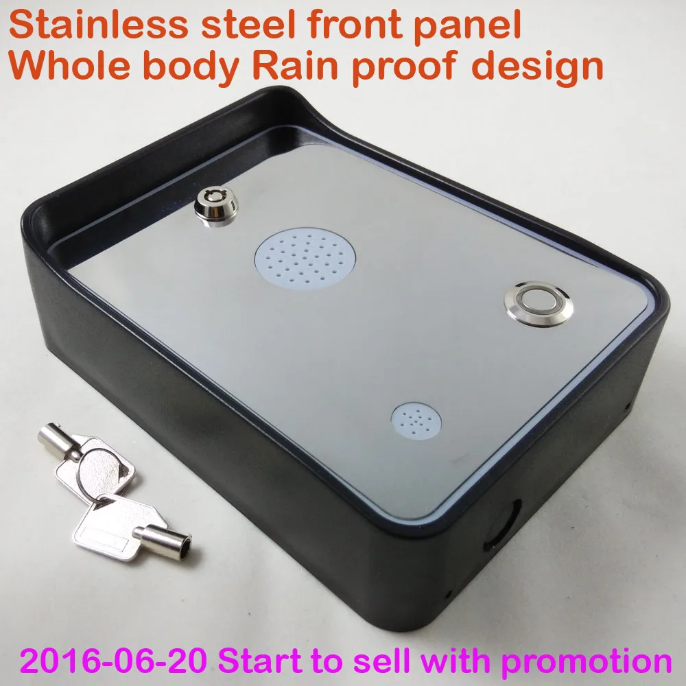 GSM домофон для экстренной помощи при открытии ворот контроллер доступа и