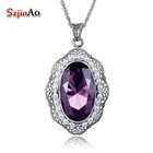 Женский кулон из серебра 100% пробы, с натуральным жемчугом