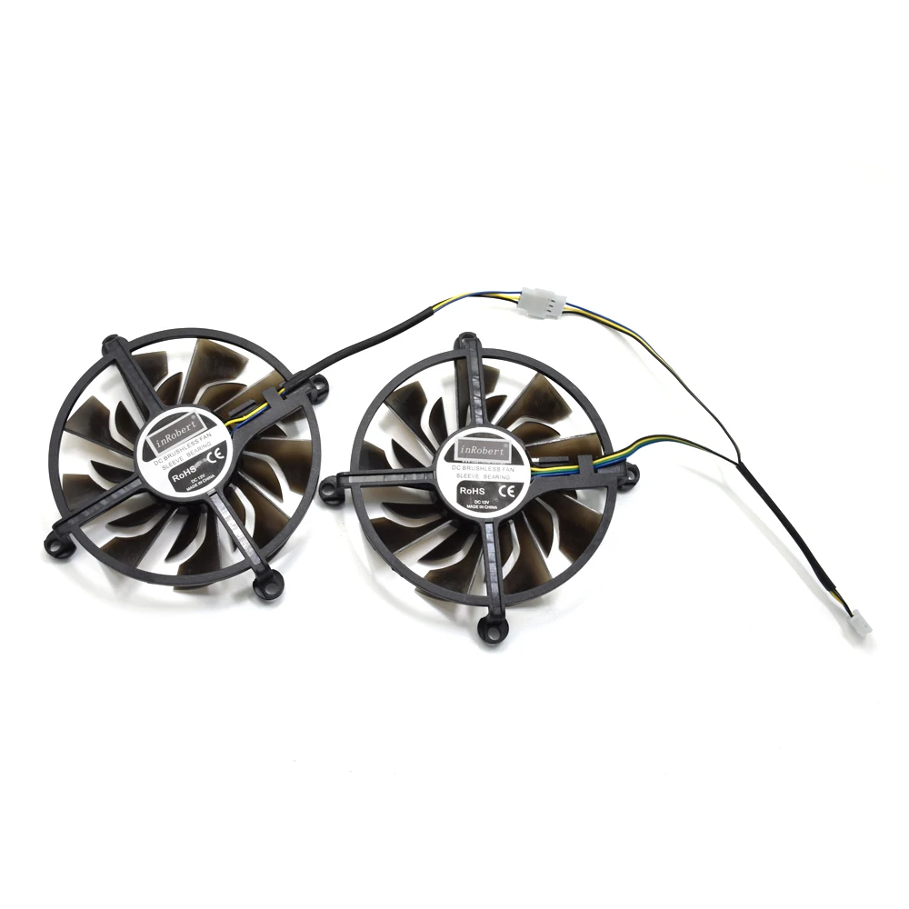 85 мм 4Pin Вентилятор охлаждения втулка подшипника для Zotac GTX1060 HA GeForce GTX 1060 6GD5 GTX960 4GD5 Видеокарта кулер вентиляторы