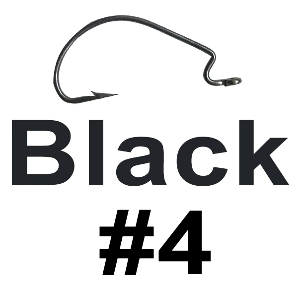 Black 4 Cassyaa 10 шт. рыболовные крючки из высокоуглеродистой стали свинцовая головка кривошипный крючок джиг большой кривошипный крючком Мягкая приманка рыболовные аксессуары KXY051 - Цвет: Black 4