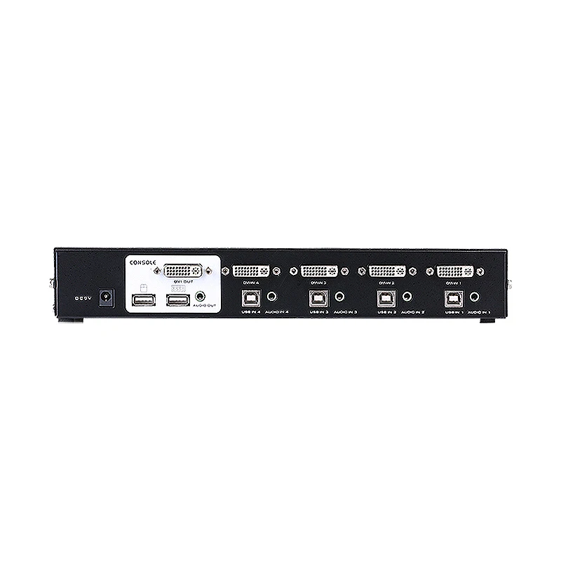 MT-VIKI maituo 4 Порты и разъёмы Quad DVI kvm-переключатель с аудио USB Мыши клавиатура Авто