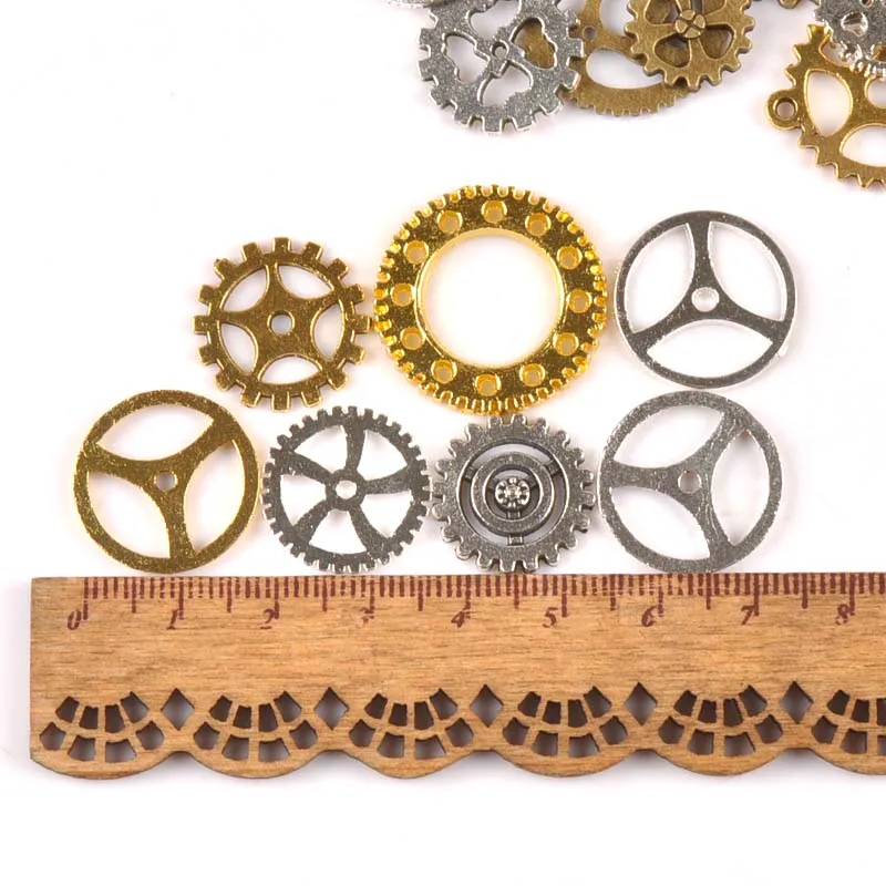 Механические подвески и шестерни в стиле стимпанк 30 г (телефон)|Украшения своими