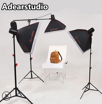 Jinbei 250 Вт Аксессуары для фотостудий Strobe Flash Light Софтбоксы Освещение комплект с