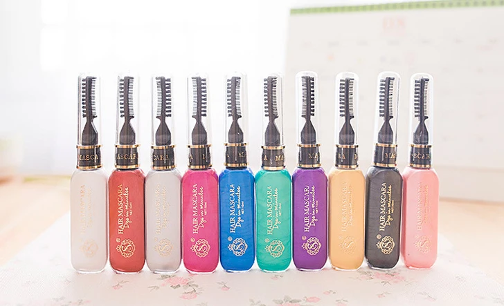 10 цветов для косплея модные цвета вечеринок королева временная яркая блестящая