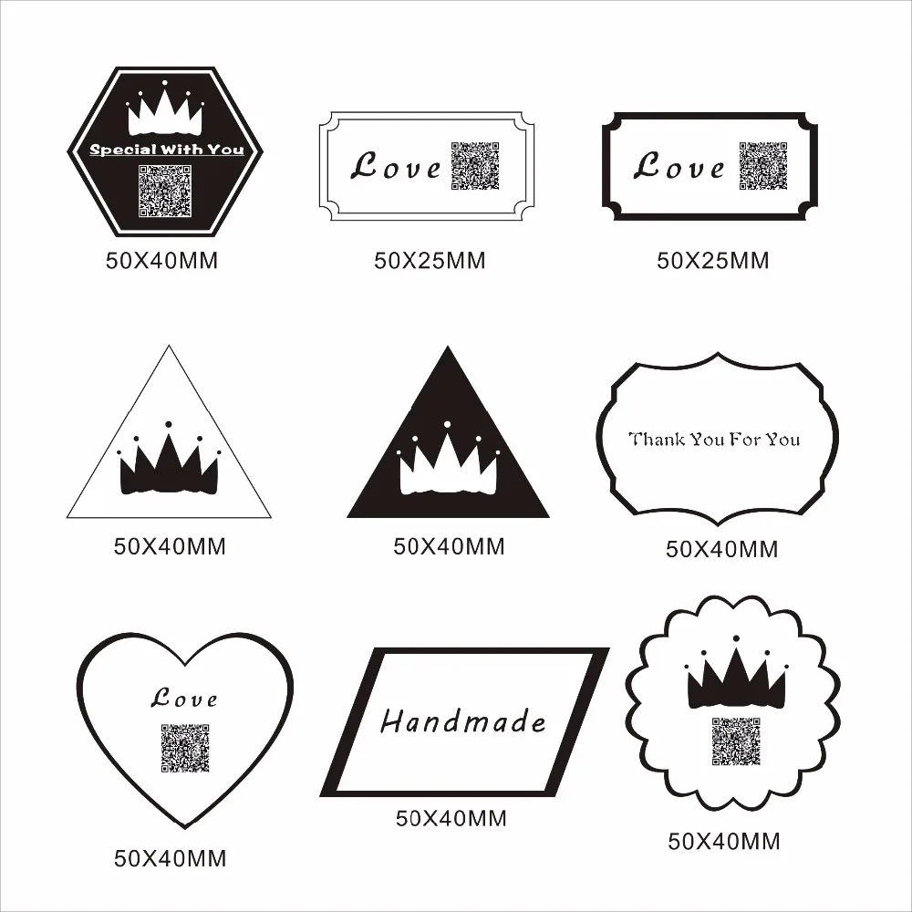 Пользовательские упаковочные наклейки этикетки свадебные персонализированные