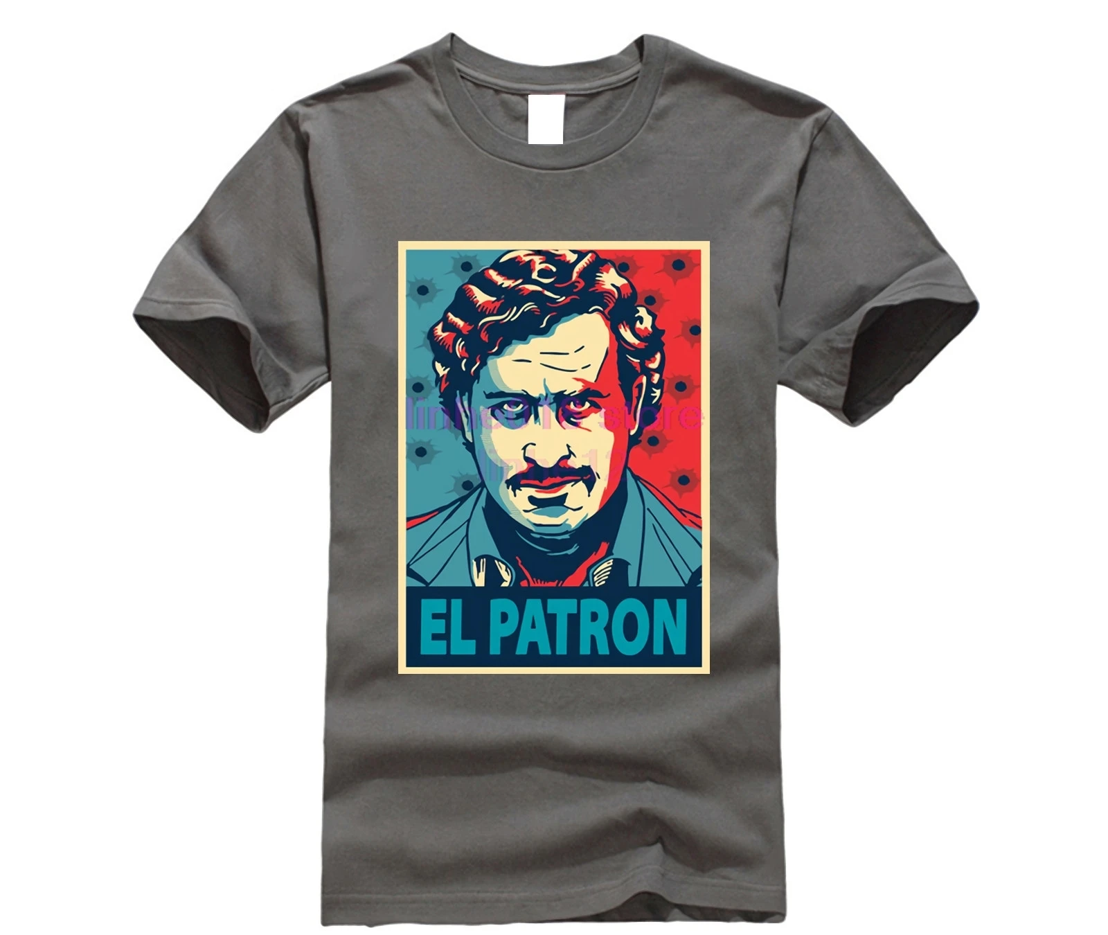 Новинка 2019 года летняя модная футболка Hardcore Wear хлопковая Narcos Pablo Escobar El Patrol Del Mal