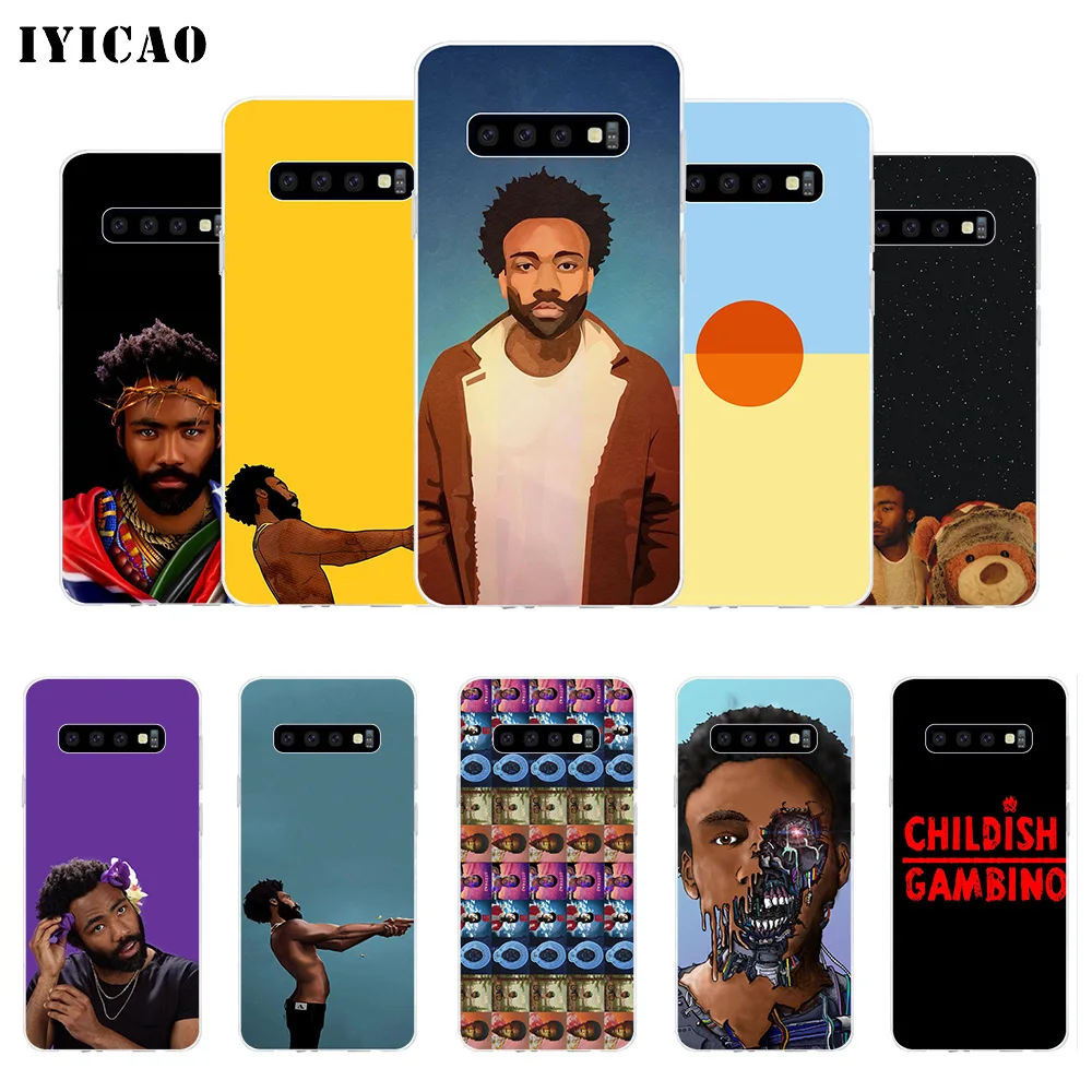 IYICAO Детский мягкий силиконовый чехол для телефона Samsung Galaxy S10e S10 S9 S8 Plus S7 Edge TPU