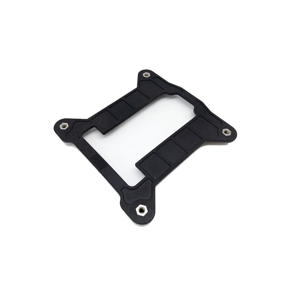 LGA 1156 PC Пластиковая Задняя панель 75x75 мм CPU кулер кронштейн 1150 1155 115x радиаторы