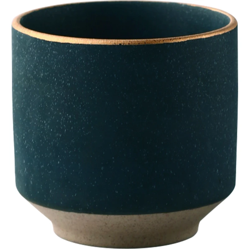 

1PC 250ml KINGLANG European Style Ceramic Mug Simple Coffee Breakfast Cup Tableware