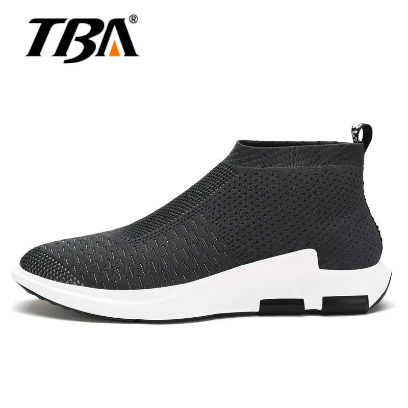 Мужские кроссовки для бега легкие спортивные с сеткой черные серые красные