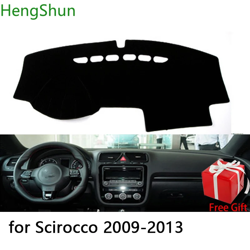 Для Volkswagen Scirocco 2009 2010-2013 коврик для автомобильного стайлинга приборная панель