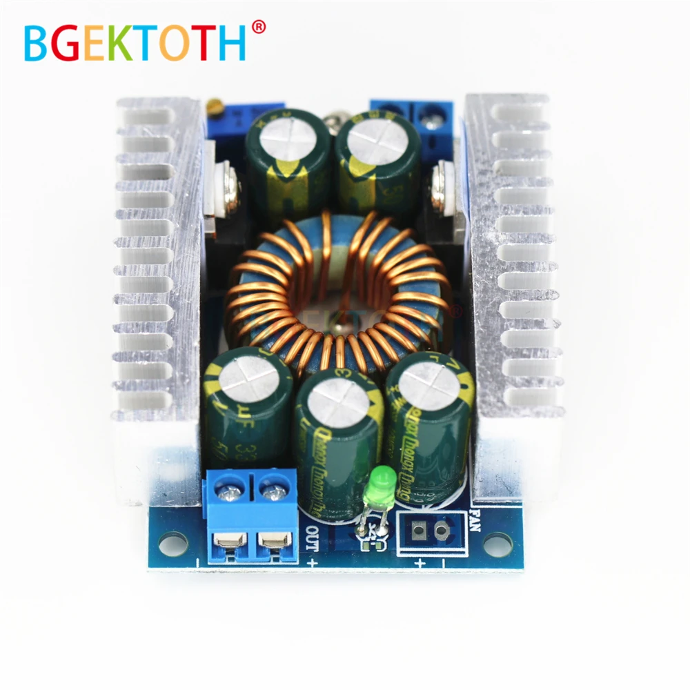 Светодиодный понижающий преобразователь для ноутбука и автомобиля 100 Вт 5-40 В 12 А