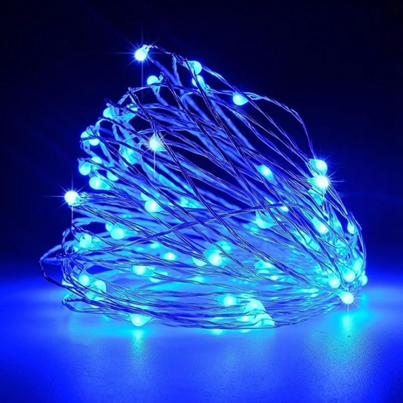 Светодиодная гирлянда 10 м 33 фута 100 светодиодов 5 В питание от USB|string lights|led string
