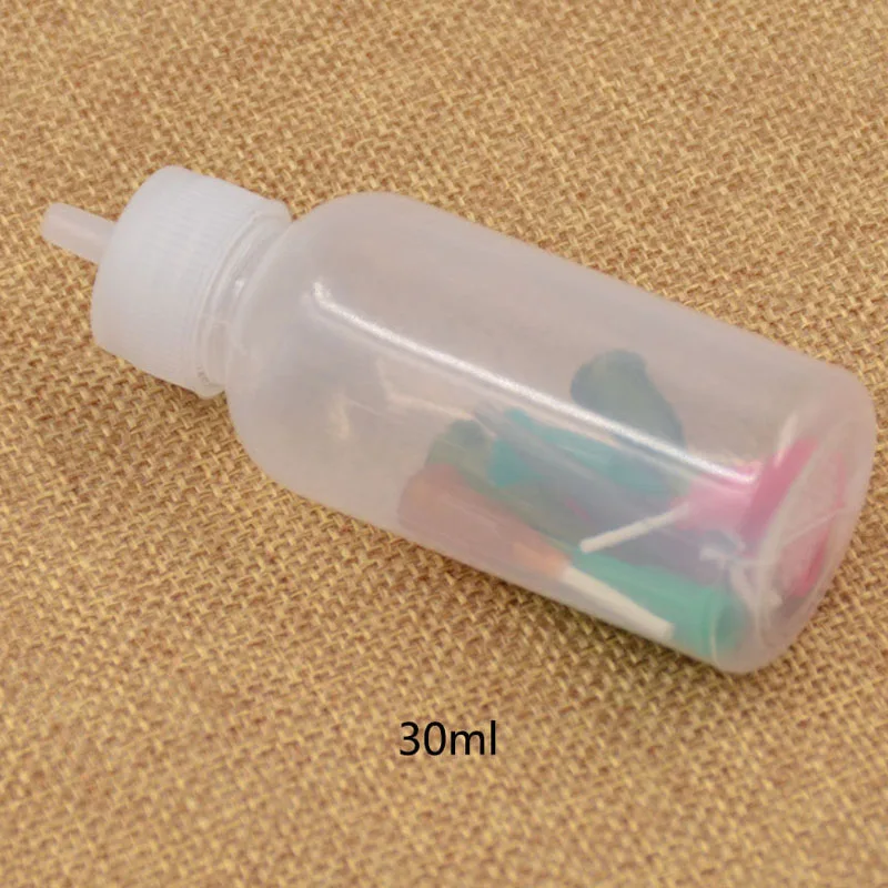 Комплект хны аппликатора 30 мл + 4 наконечника для стальных насадок набор насадка