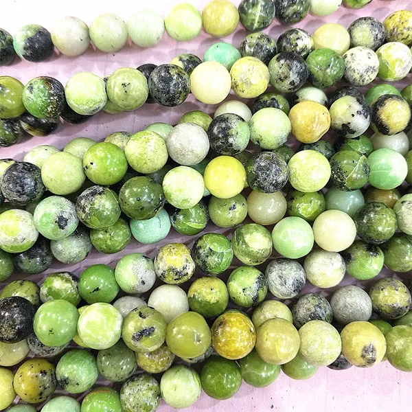 48 шт. натуральный chrysoprase круглый шар Австралийский jadee камень размер 8 мм Подвески