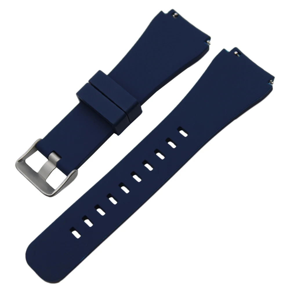 Quick Release Silicone Rubber Watchband 22mm for Asus ZenWatch 1 2 Men WI500Q WI501Q LG G Watch Urbane W150 Wrist Band Strap | Наручные