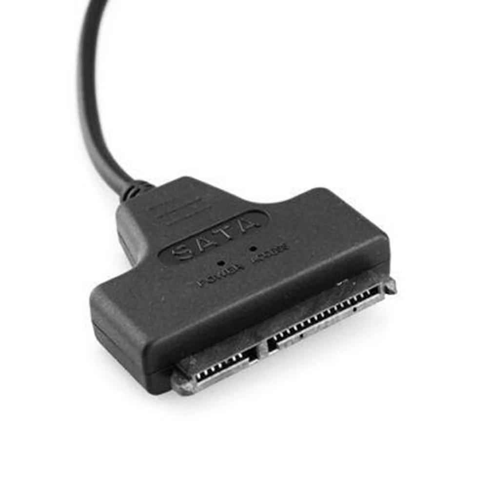 Новый 3 5 дюймовый SATA жесткий диск к USB 2 хост двойной кабель адаптера