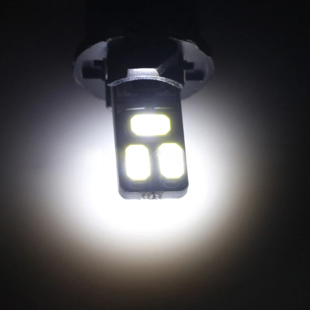 

10Pcs T10 5630 6SMD W5W Car LED CANBUS No Error Width Light License Plate Lamp