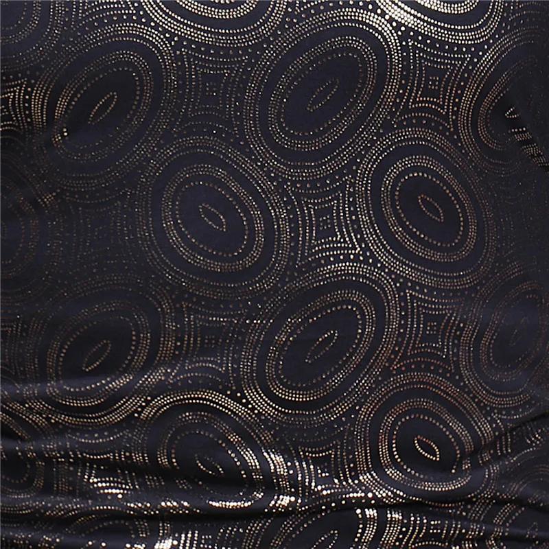 Золотая бронзовая футболка с длинным рукавом для мужчин 2020 Осенняя Новая