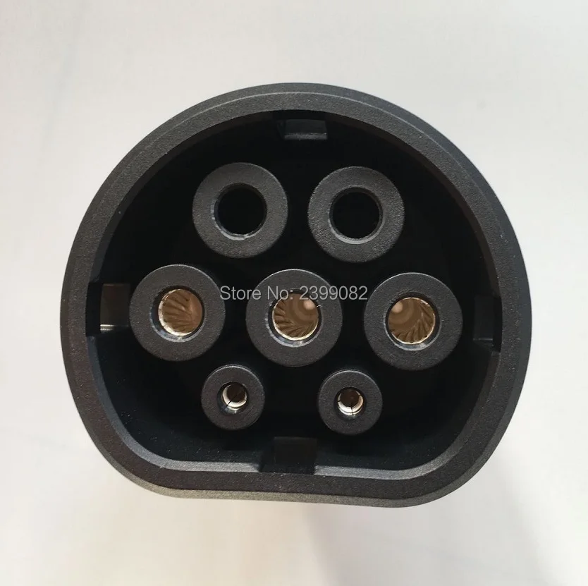 ZWET EVSE 62196 16 А Тип 2 зарядный кабель EU Schuko Разъем IEC62196 автомобильный портативный EV с