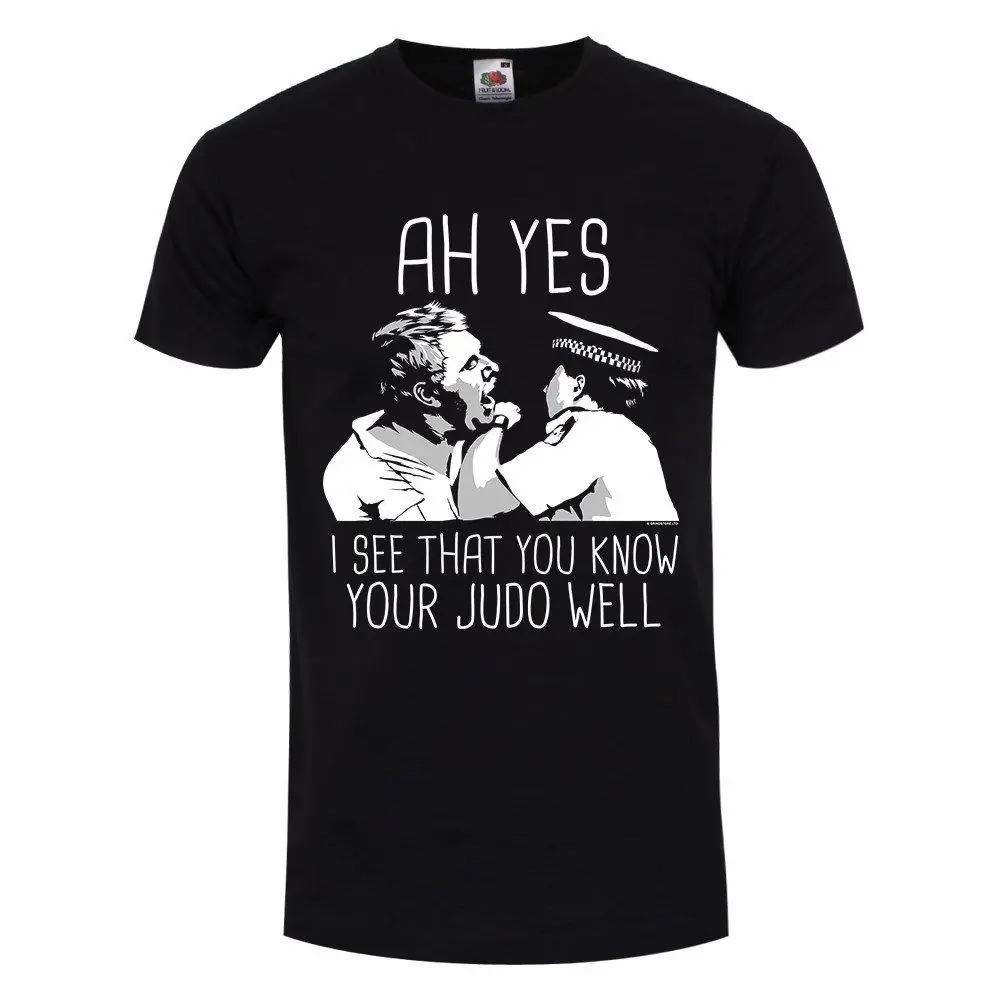 I See That You Know Your Judo Well Мужская черная футболка новая хлопковая с короткими рукавами
