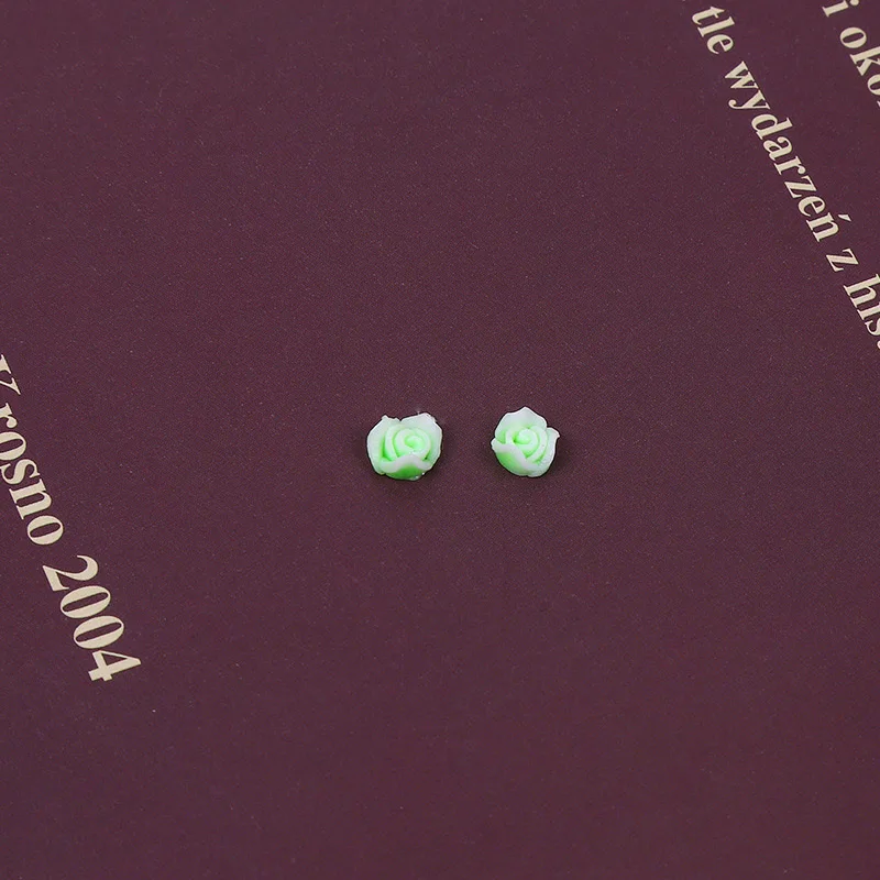 Лучший 3D Полимерная глина крошечные цветы для дизайна ногтей DIY дизайн колеса