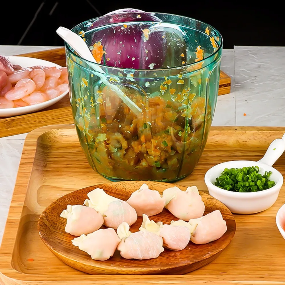 Ручной Кухонный комбайн измельчитель блендер слайсер безопасный прочный