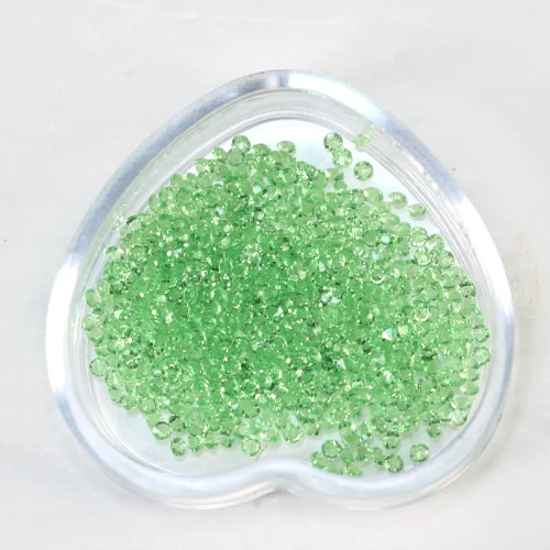 Light Peridot 1,1 мм 1440 шт Новые крошечные Мини горный хрусталь Кристалл 3D украшение ногтя стразами украшения для ногтей Pixie Блестки для маникюра H0072 - Цвет: Light Peridot