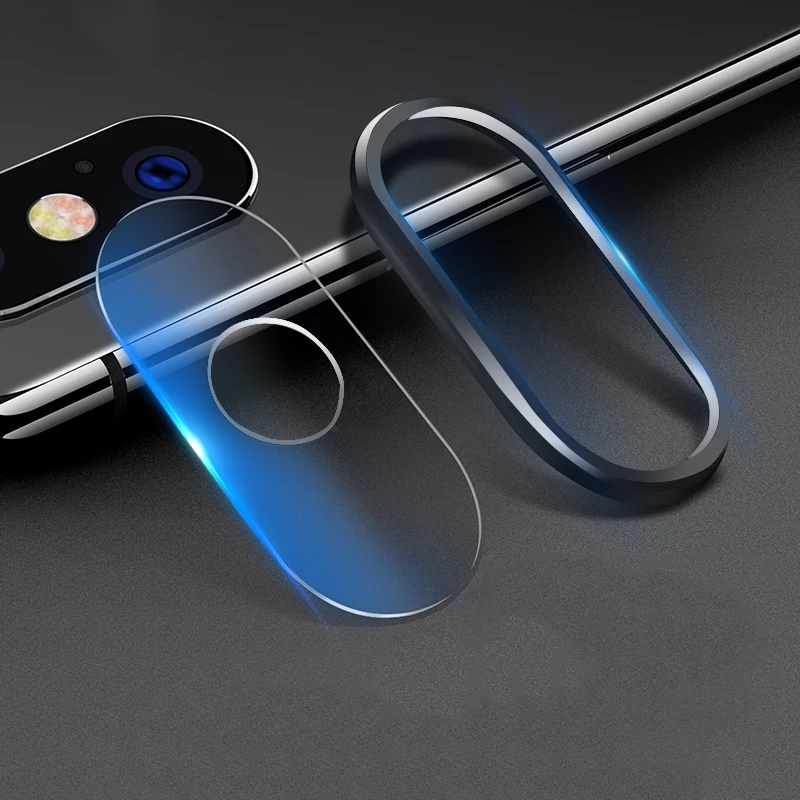 Объектив камеры из закаленного стекла для Xiaomi mi 8 8SE mi x 2S 6X защита экрана задняя камера алюминиевое защитное кольцо для 6X8 SE пленка