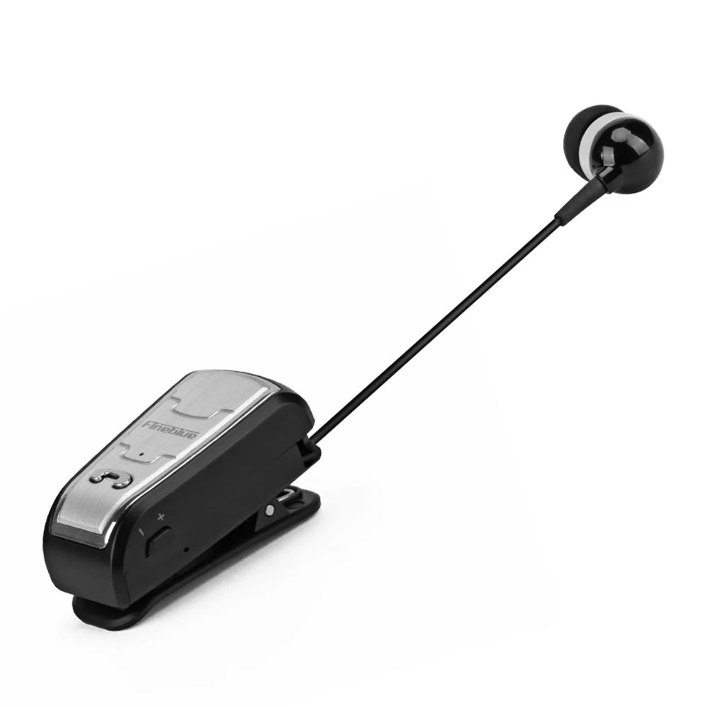 Fineblue FQ208 Bluetooth 4 0 Автомобильный наушник гарнитура в деловом стиле с выдвижным