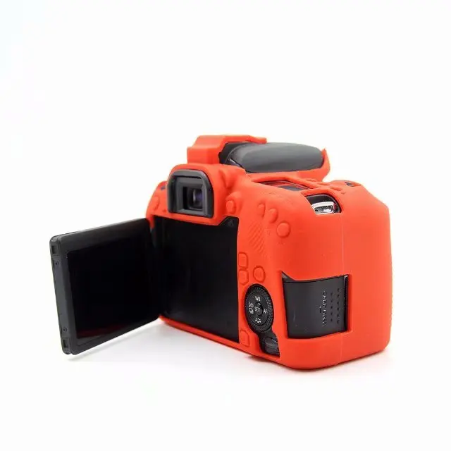 Мягкий силиконовый чехол для камеры, защитный чехол для canon 77d 1300D 1500D 750D 6D 6D2, резиновая крышка, чехол для камеры 77D
