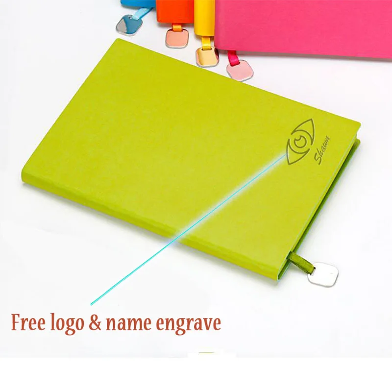 Кожаная записная книжка с логотипом на заказ A5 журнал дневник планер блокнот для