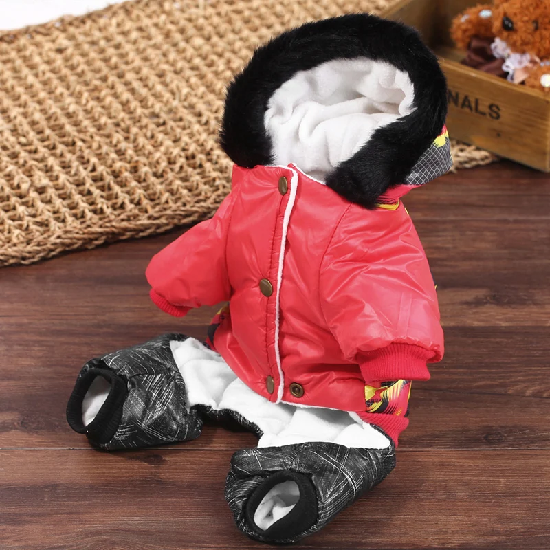 pet dog legs in winter clothes jacket cotton f4*|leg heel|dog potatoesleg exercises weight loss |