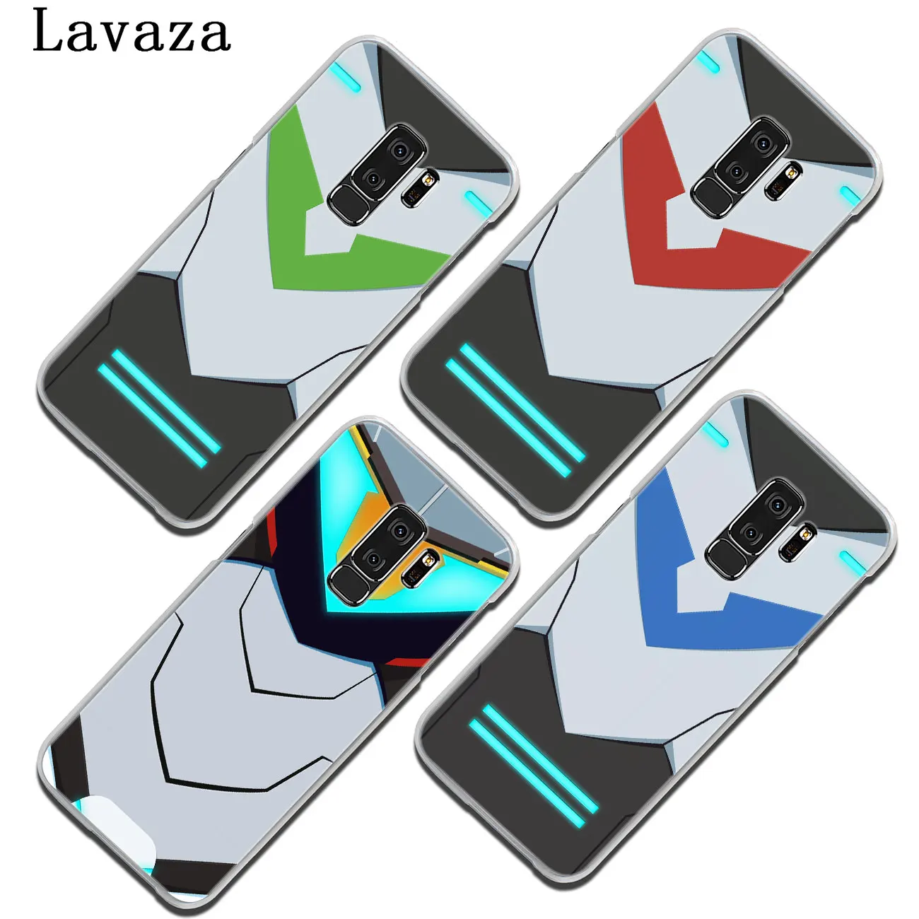 Lavaza вольтрон легендарный защитный жесткий чехол для телефона Samsung Galaxy S7 S6 Edge S8 S9 +