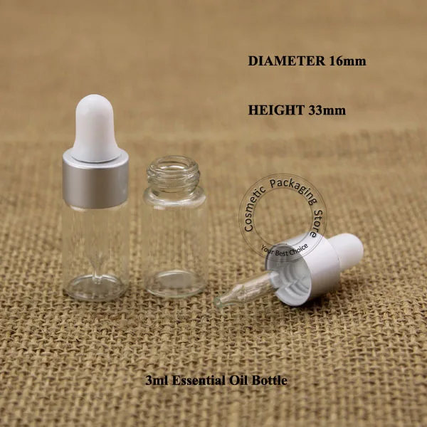 Флакон для эфирного масла 100 шт./лот 3 мл | Красота и здоровье