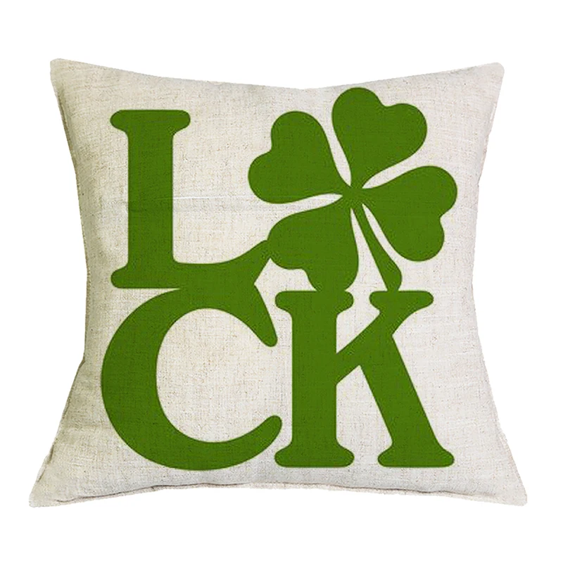 Lucky Clovers наволочка с принтом кровать домашний Декор автомобиля Диван Винтаж
