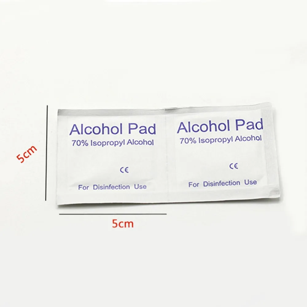 10 шт. дезинфицирующая спиртовая Накладка для сережек кольцо носа живота