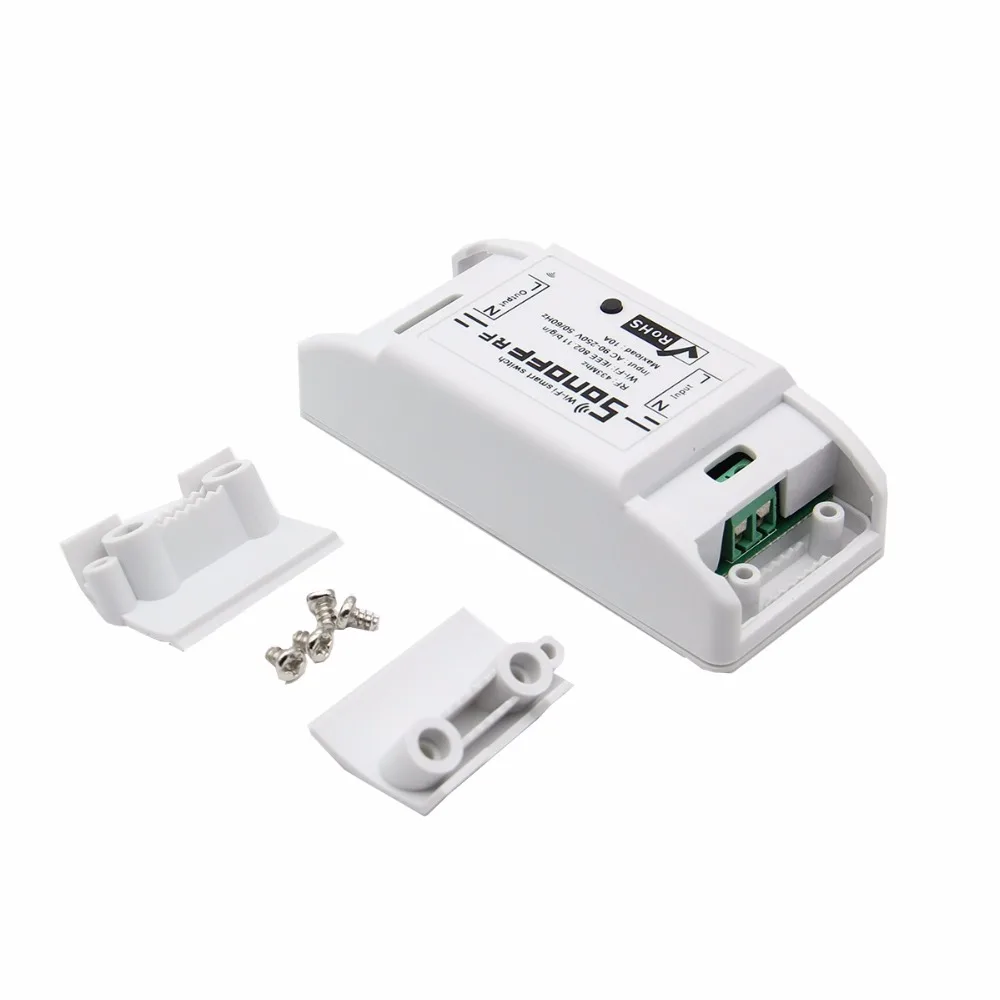 Sonoff Smart Home Remote Control Wireless Switch Universal Module Timer Wifi Controller with 433MHz Receiver | Электроника