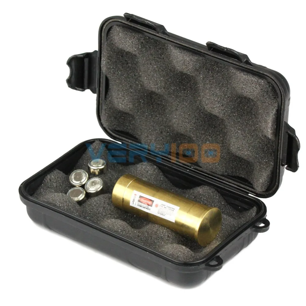 12 калибровочный латунный красный лазерный картридж 12 г Boresighter Sight+ VERY100 Водонепроницаемая коробка