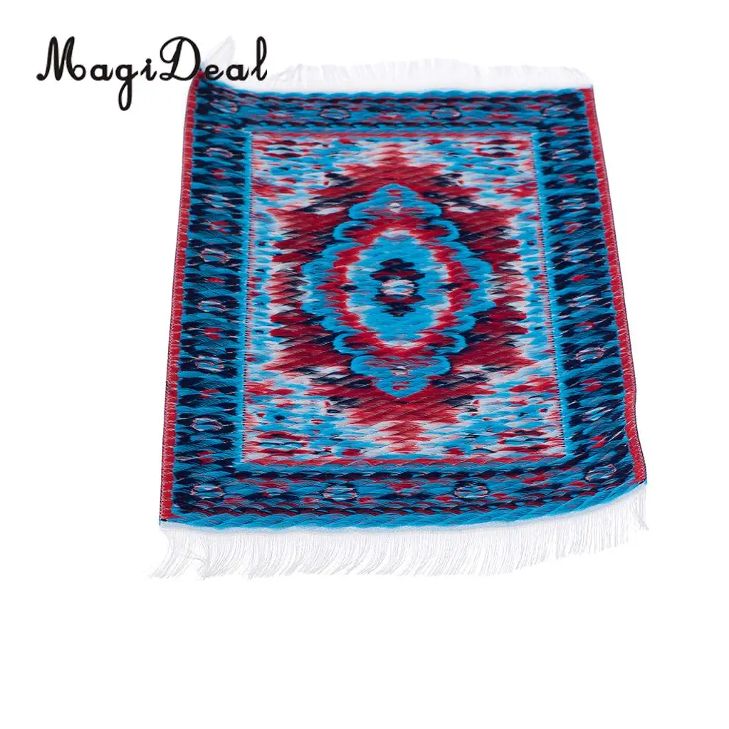 5 видов разноцветный Плетеный Ковер для спальни 25x15 см | Игрушки и хобби