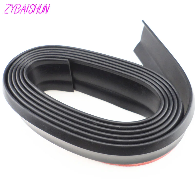 2 5 м передний бампер автомобильный комплект буферная лента мягкий черный для Kia Rio