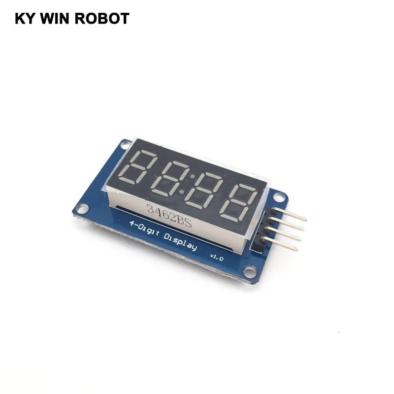 4 битный цифровой трубчатый светодиодный модуль дисплея с отображением часов для