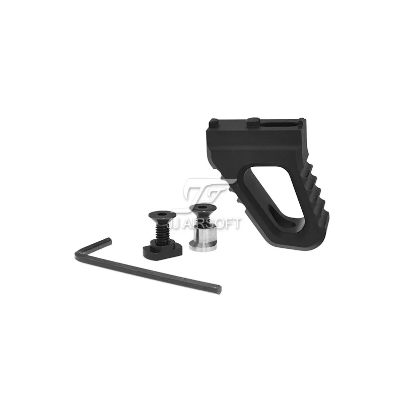 MF ручной стоп/Handstop Foregrip для KeyMod& M-LOK MLOK CNC Версия легкий(черный/красный/коричневый/серебристый - Цвет: Black
