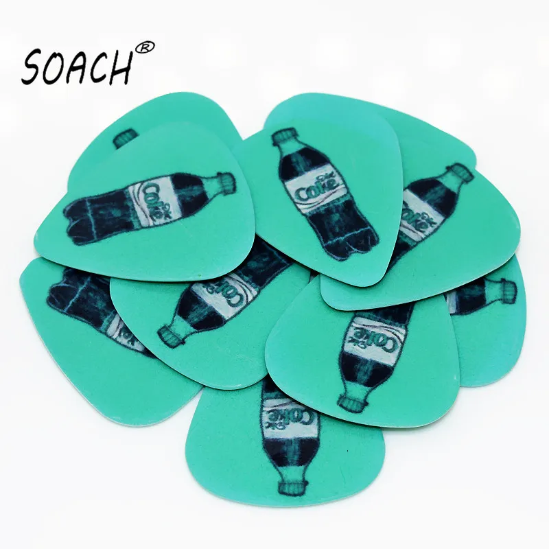 

SOACH 50pcs Newest Guitar Picks Thickness 0.46mm pick guitar paddle Guitar Accessories ukulele bass