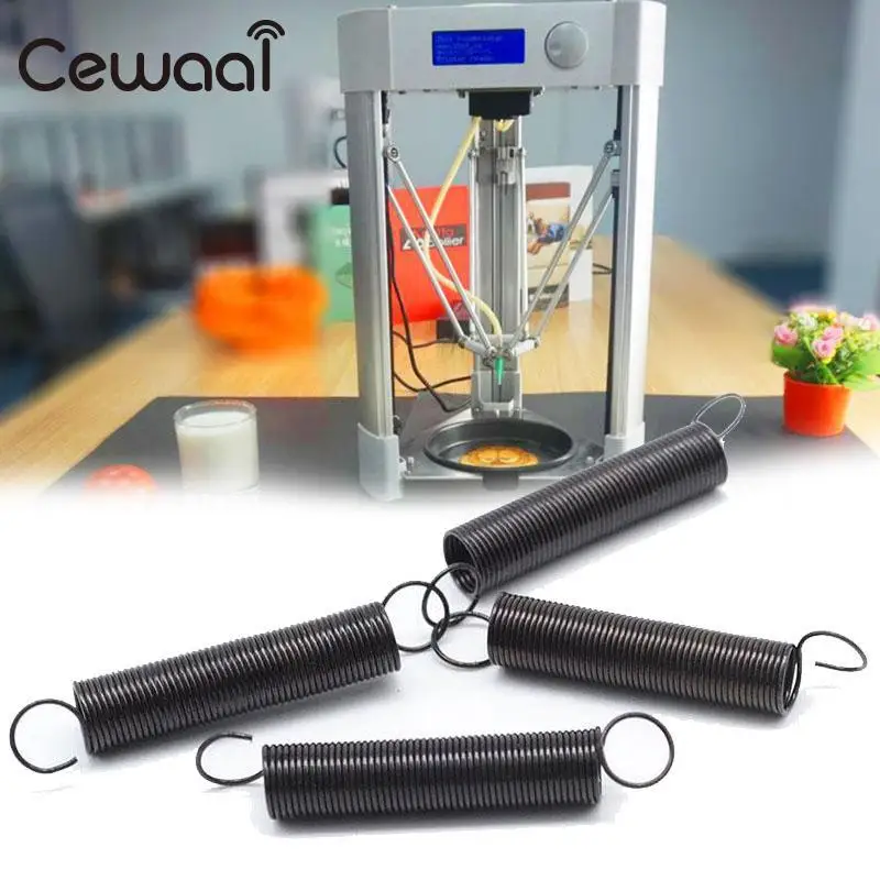 Cewaal 10 шт. детали для 3D принтера удлинитель анти шок пружина углеродистая сталь