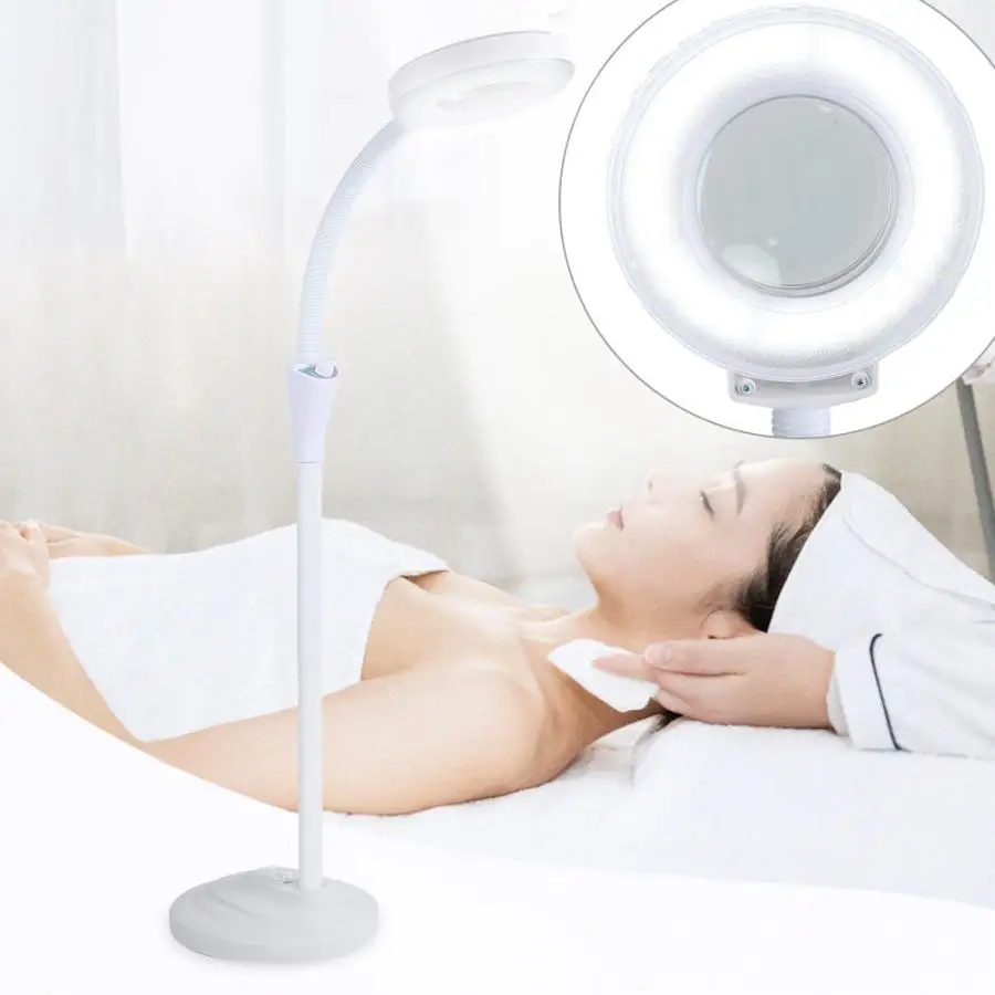 Светодиодный элемент с холодным светом Регулируемый 8X увеличительный стенд пол