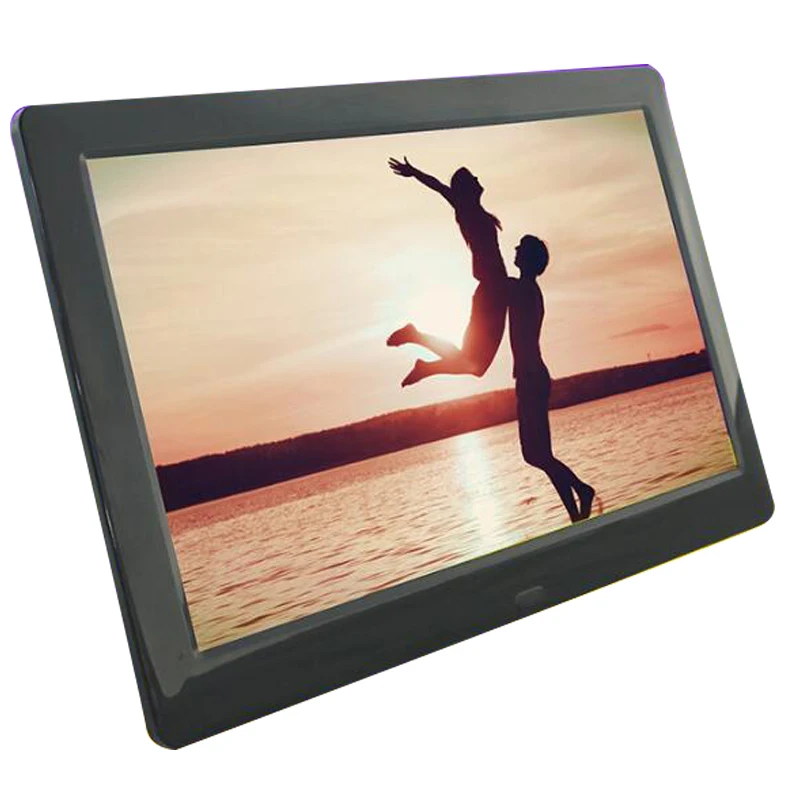 IPS 8 дюймовая цифровая фоторамка полноэкранный фотоальбом 1280*720 часы календарь