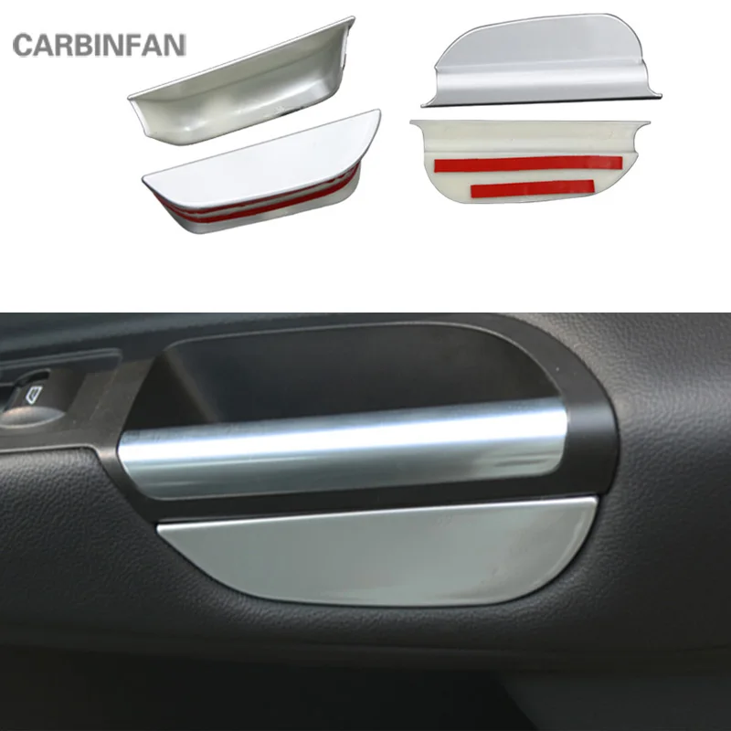 ABS передняя дверь подлокотник коробка для хранения крышка бака отделка стикер