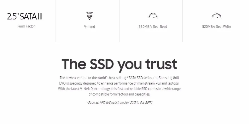 SAMSUNG компьютер ноутбук Настольный Ноутбук сервер 2,5 860 EVO 860EVO 500GB 500G 2,5 SATA3 SSD Внутренний твердотельный Накопитель SSD