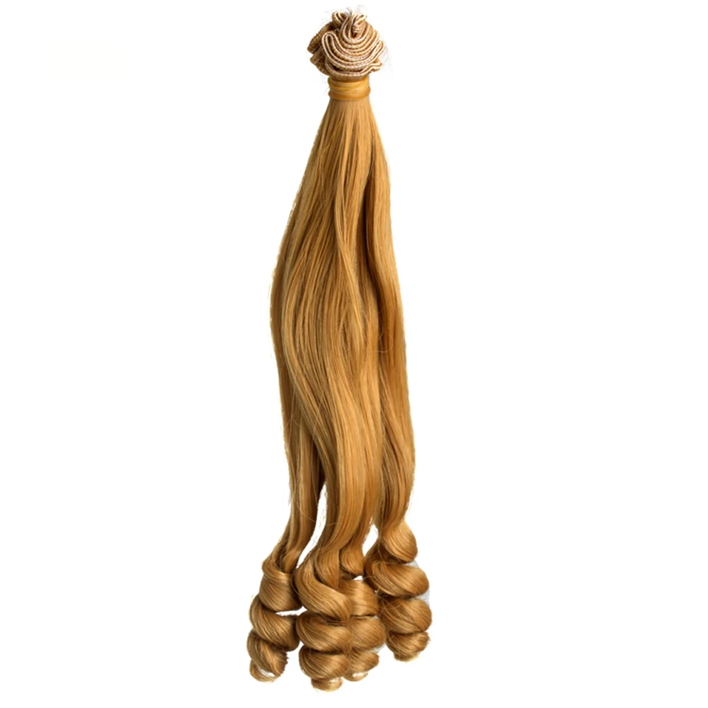 Аксессуары для кукол 5 шт. парик чистые разноцветные волосы 25 см * 100 1 1/3 1/4 прямые